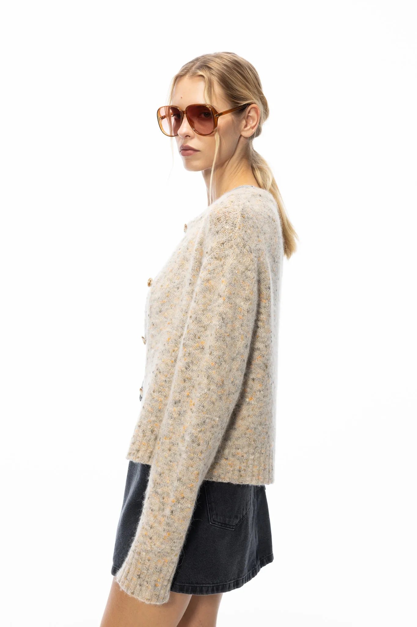 Sweter Erwina Beżowy