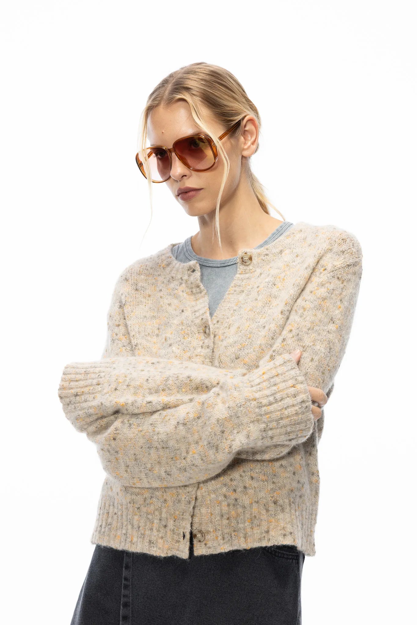 Sweter Erwina Beżowy