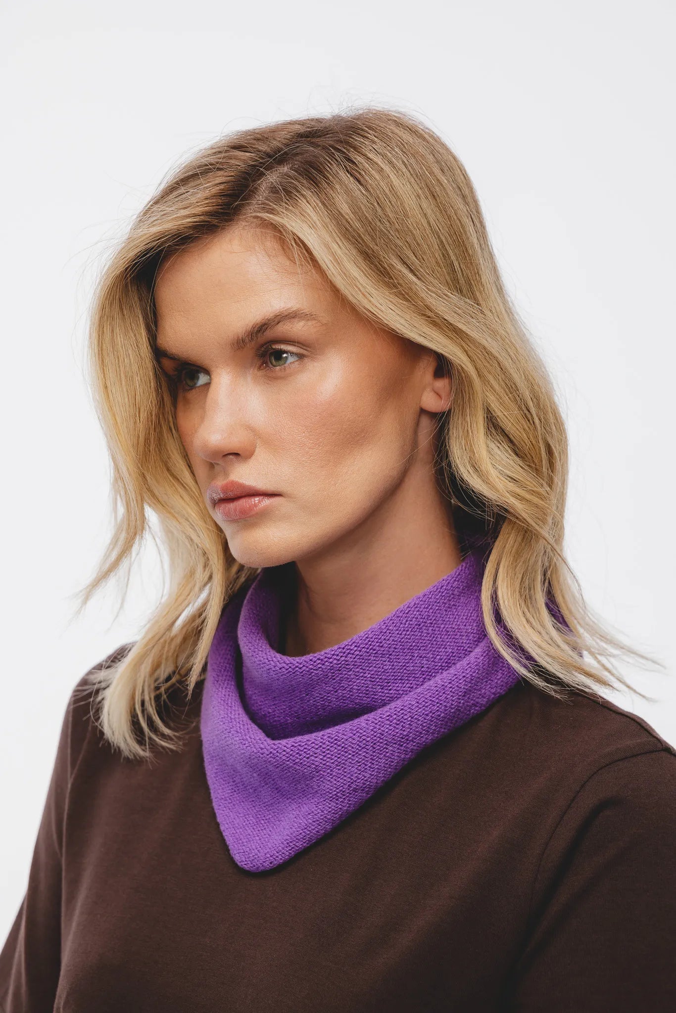 Chusta Iris Fioletowy