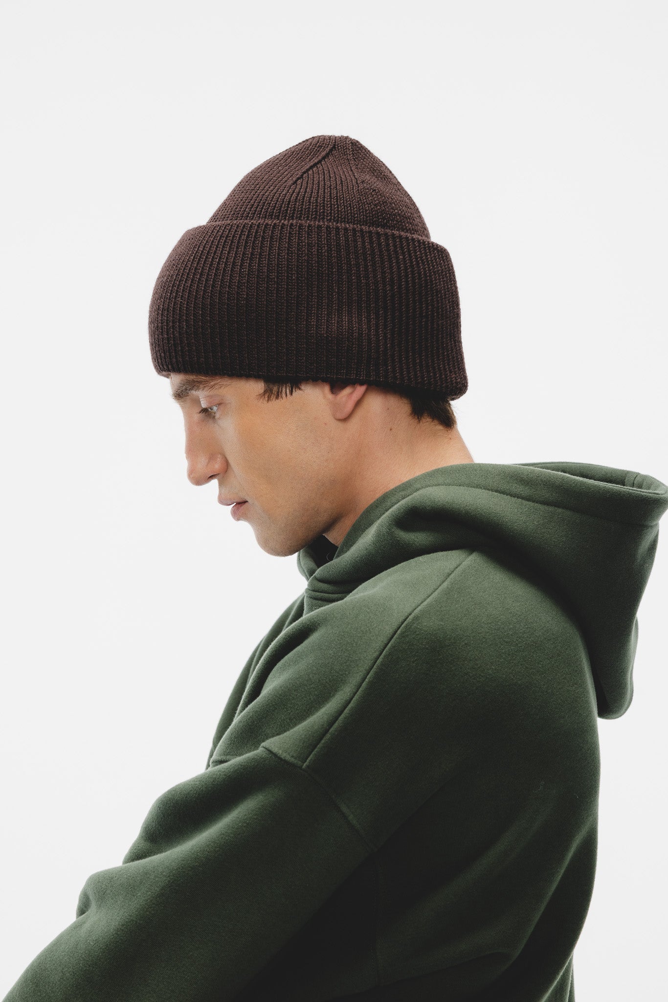 Czapka Emi Ciemny Czekoladowy