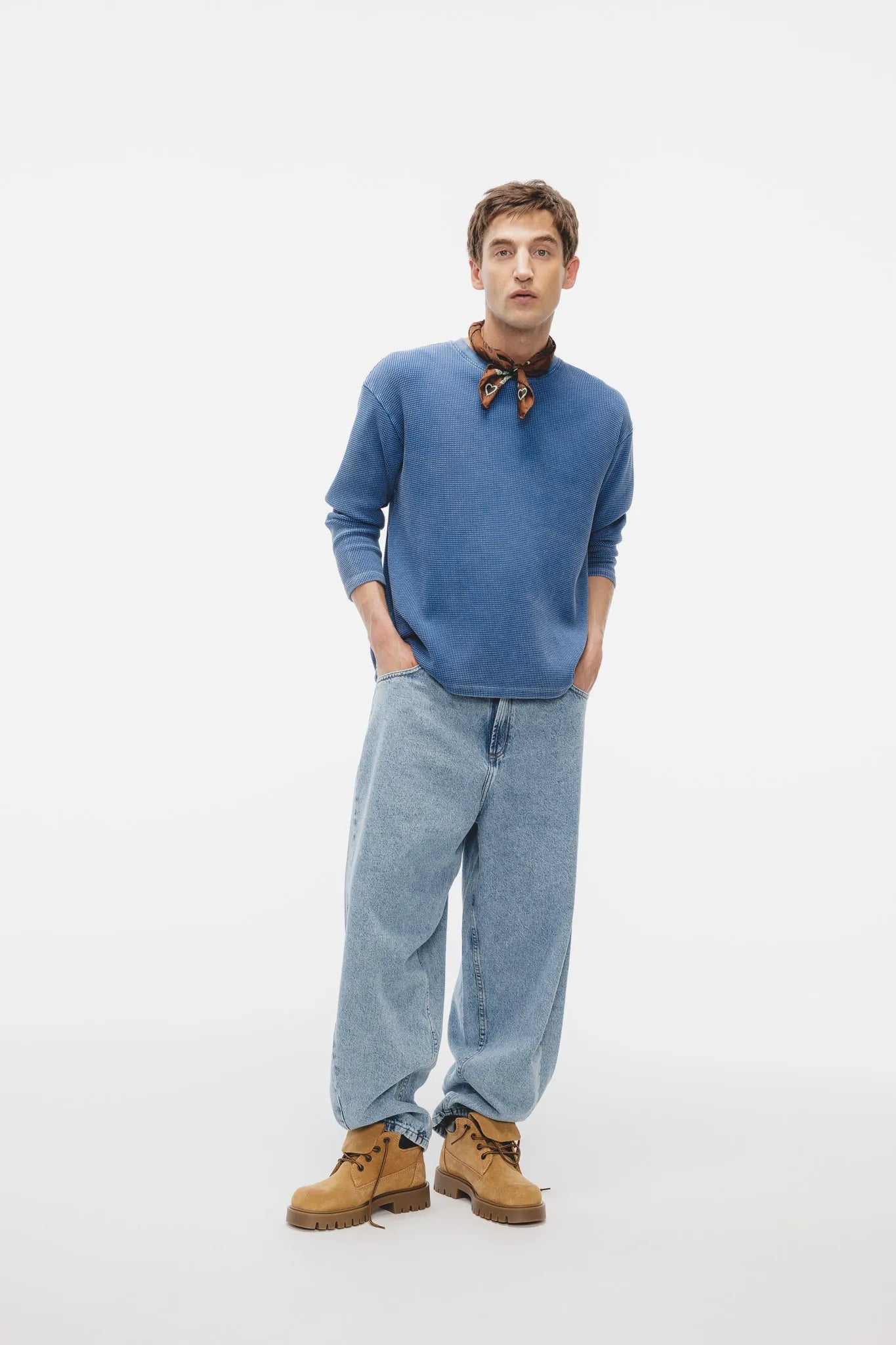 Longsleeve Seweryna Vintage Sprany Granat