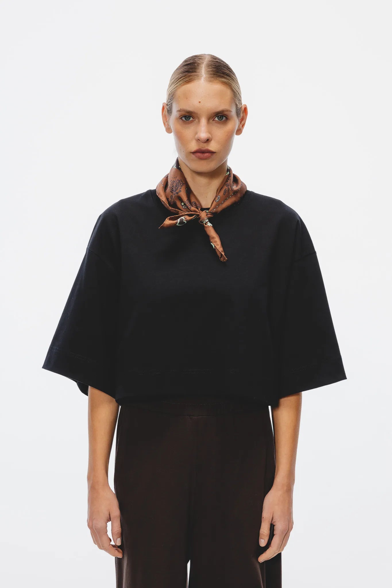 T-shirt Marlena Czarny