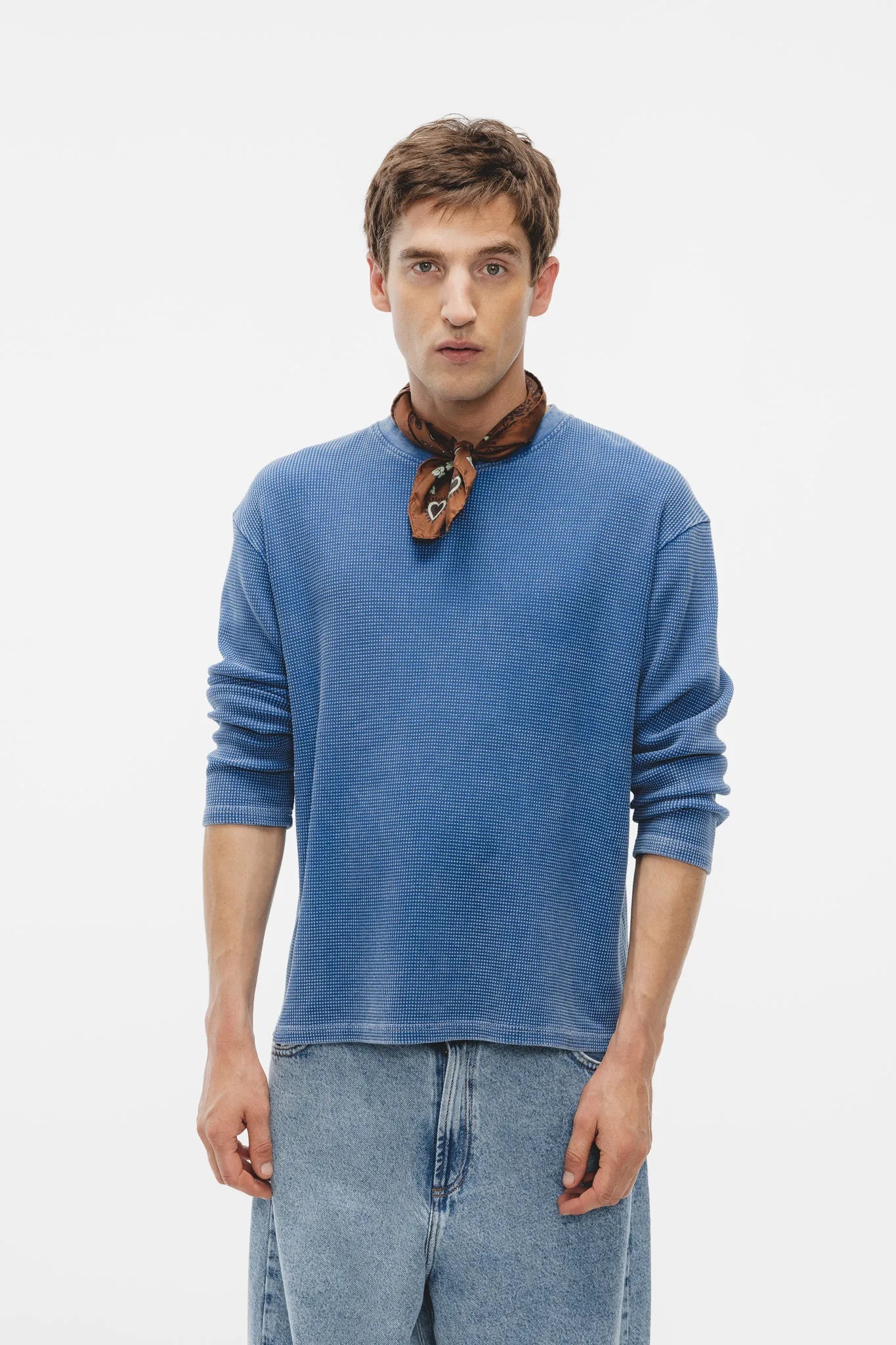 Longsleeve Seweryna Vintage Sprany Granat