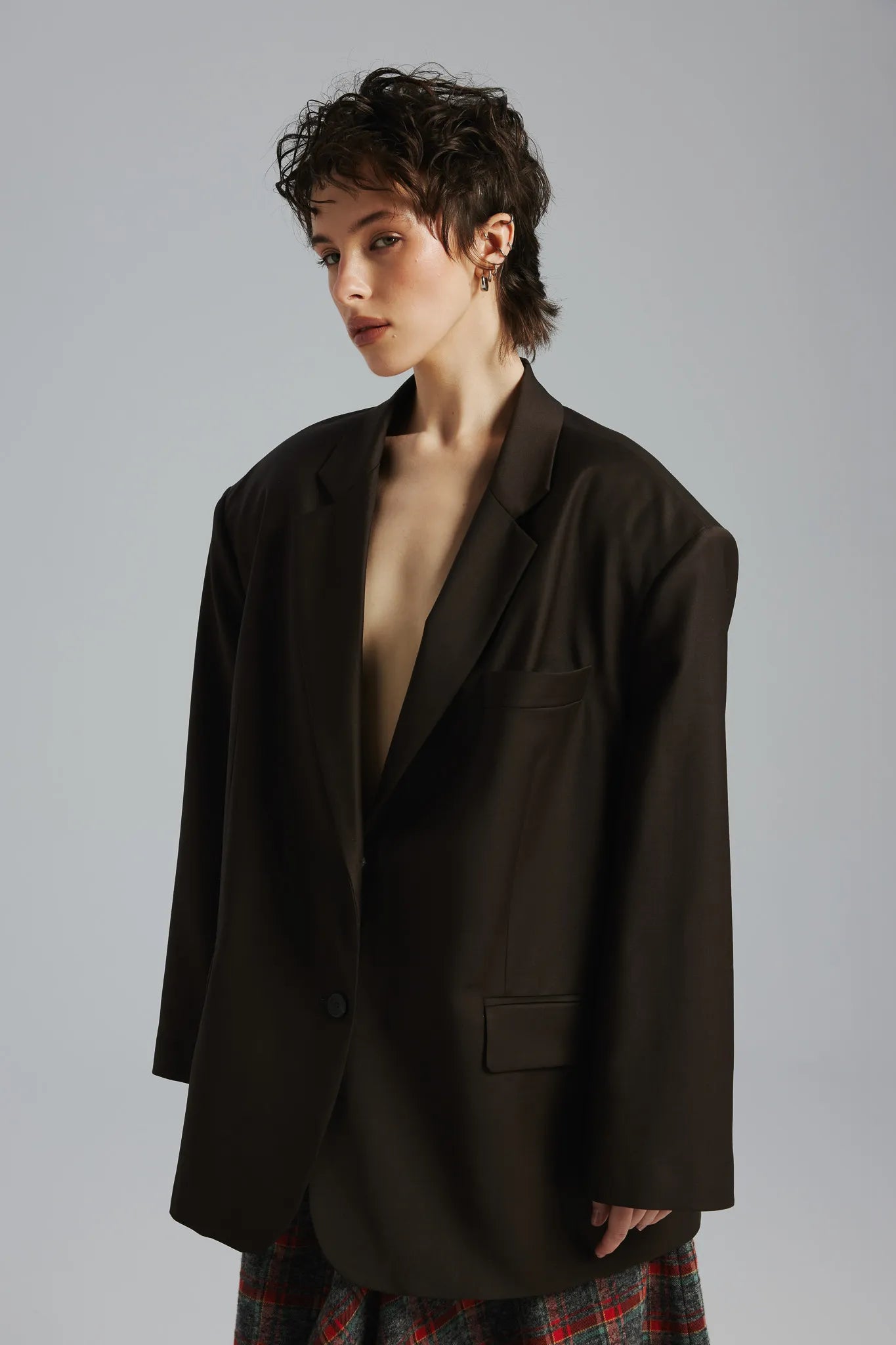 Marynarka Adriana Ciemny Czekoladowy