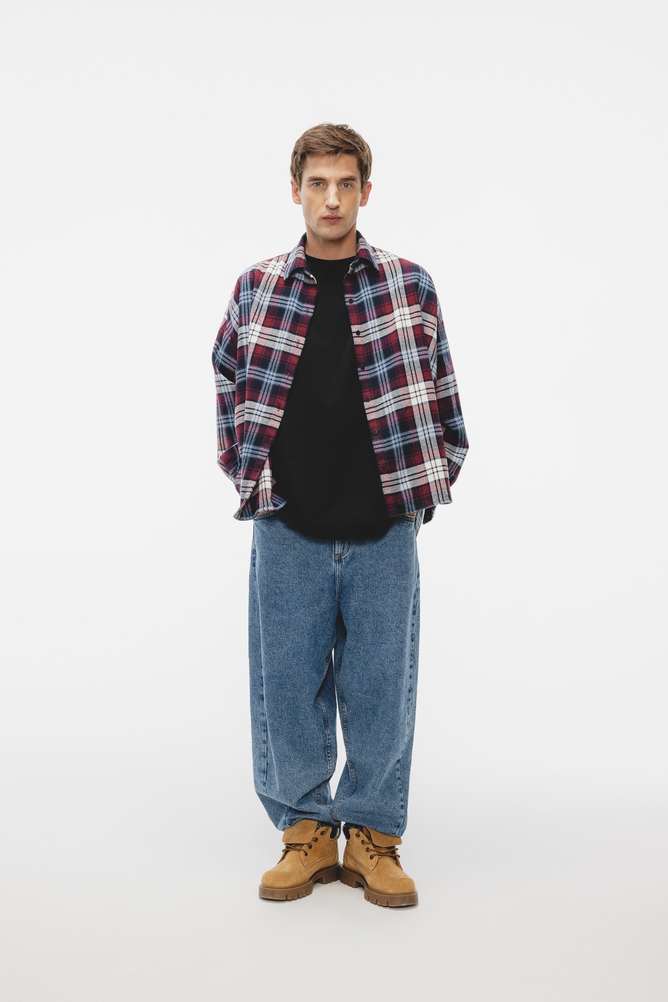 Spodnie Omena Niebieski