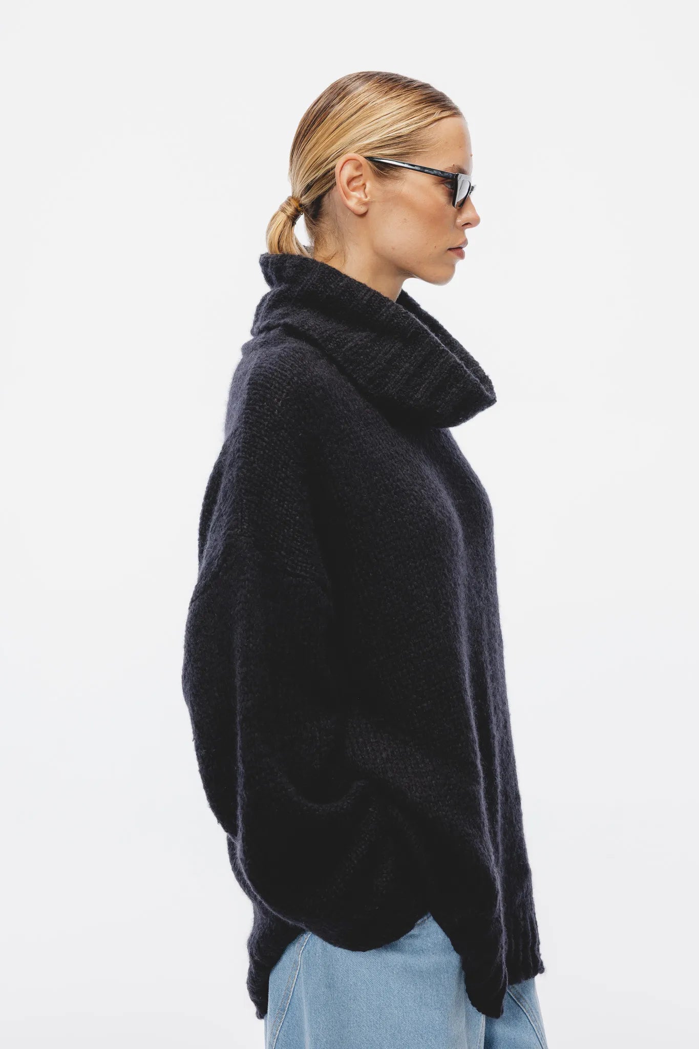 Sweter Martyna Czarny