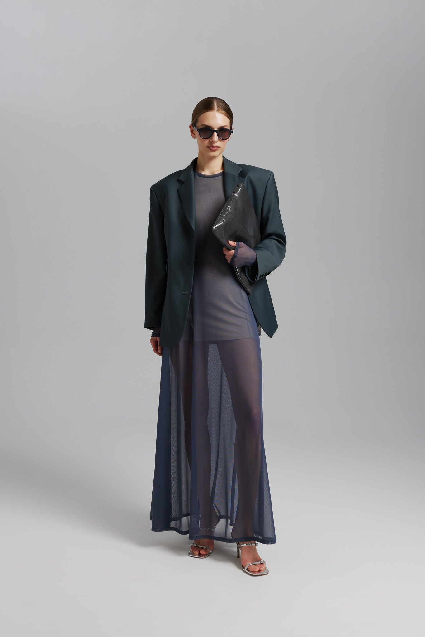 Sukienka Lucjana Grafitowy