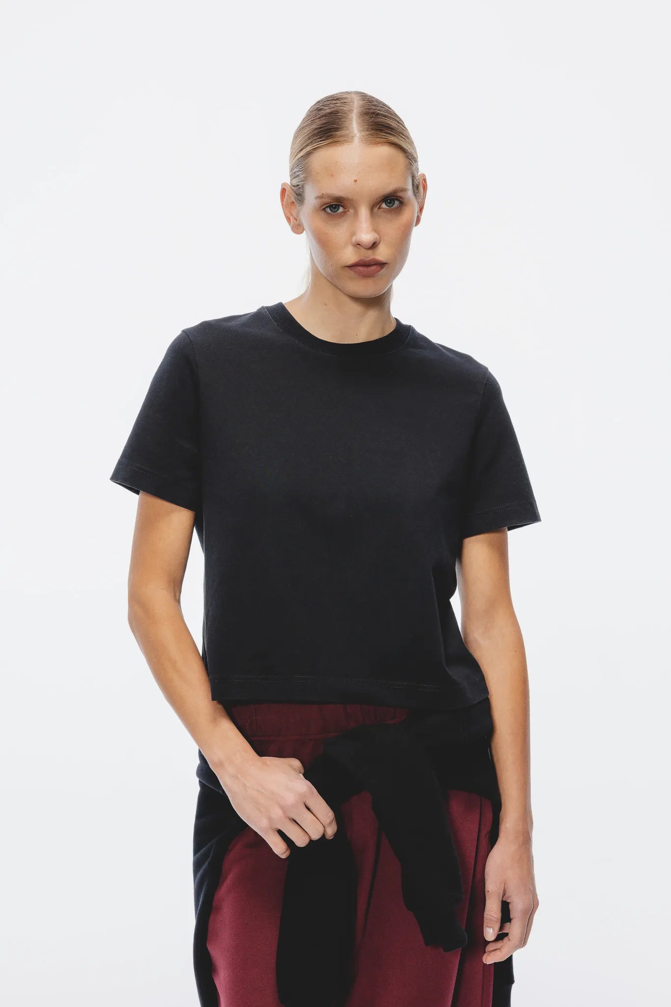 T-shirt Maryna Czarny