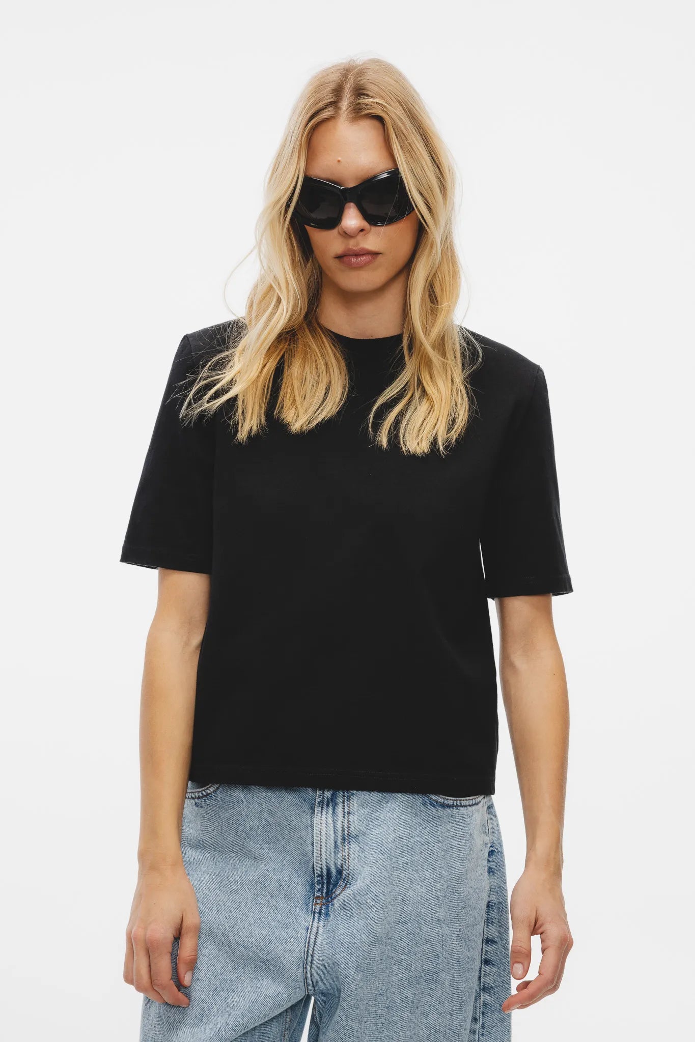 T-shirt Franciszka Czarny