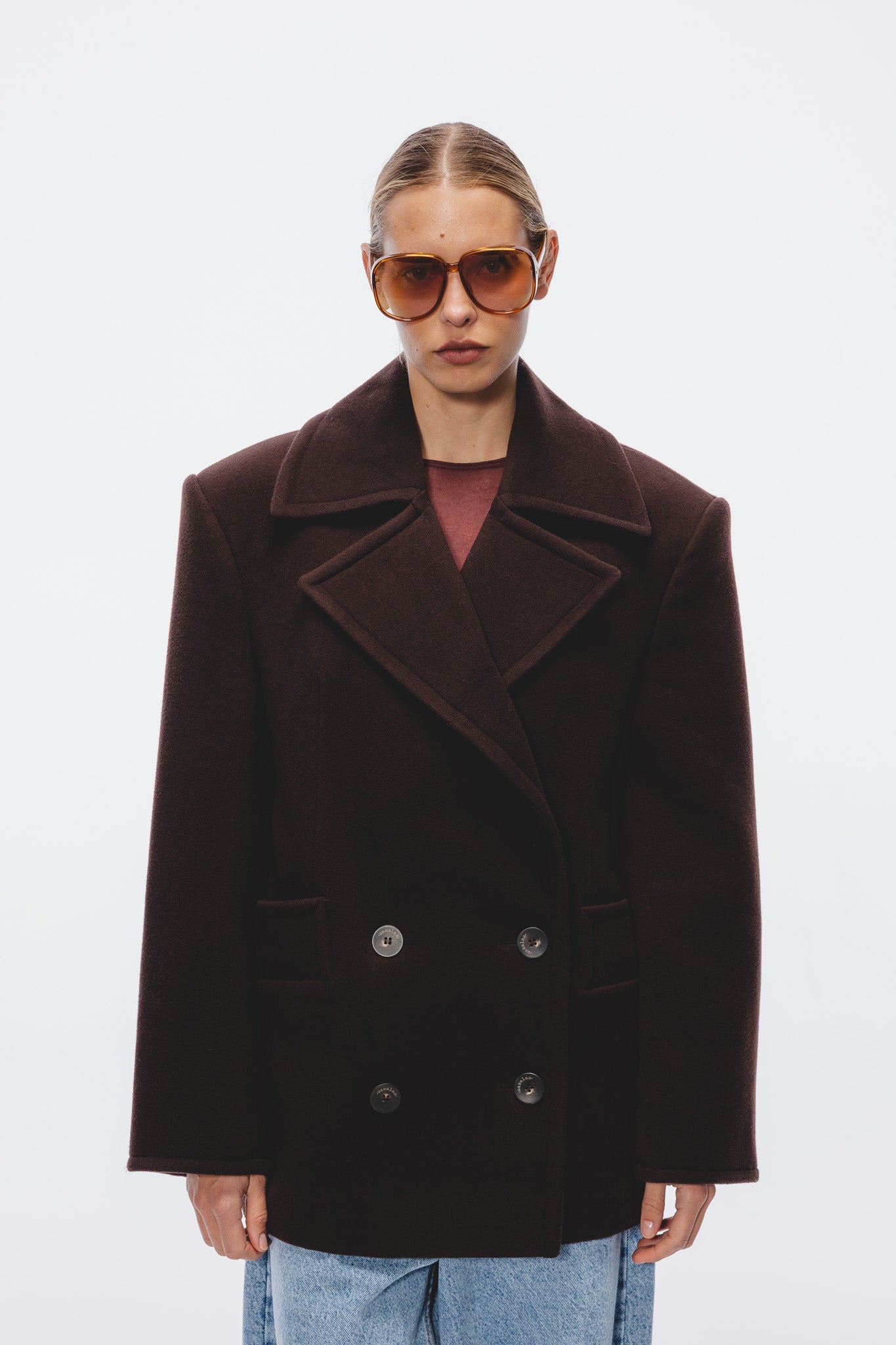 Płaszcz Iwona Czekoladowy