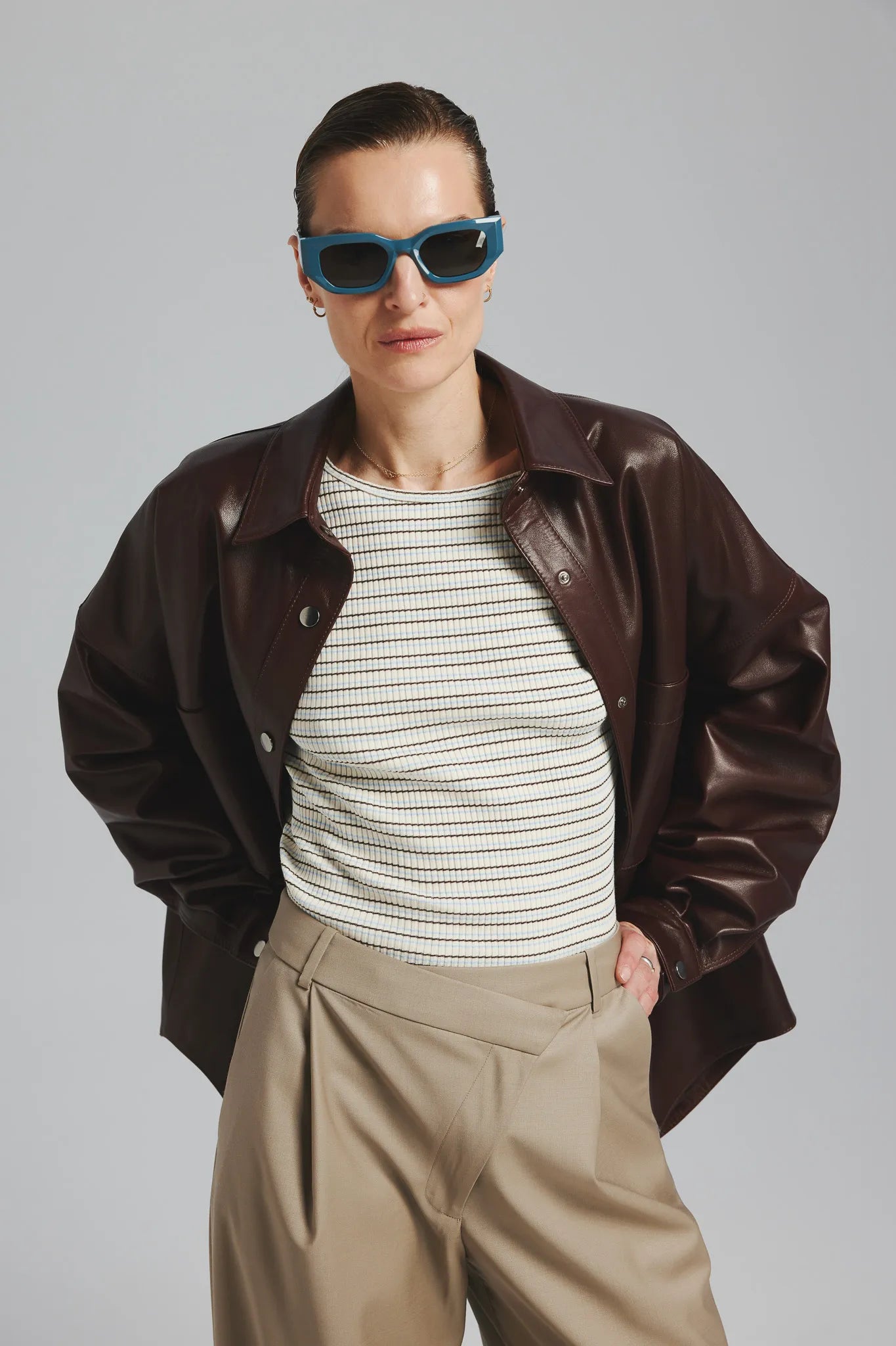 Spodnie Molly Beżowy