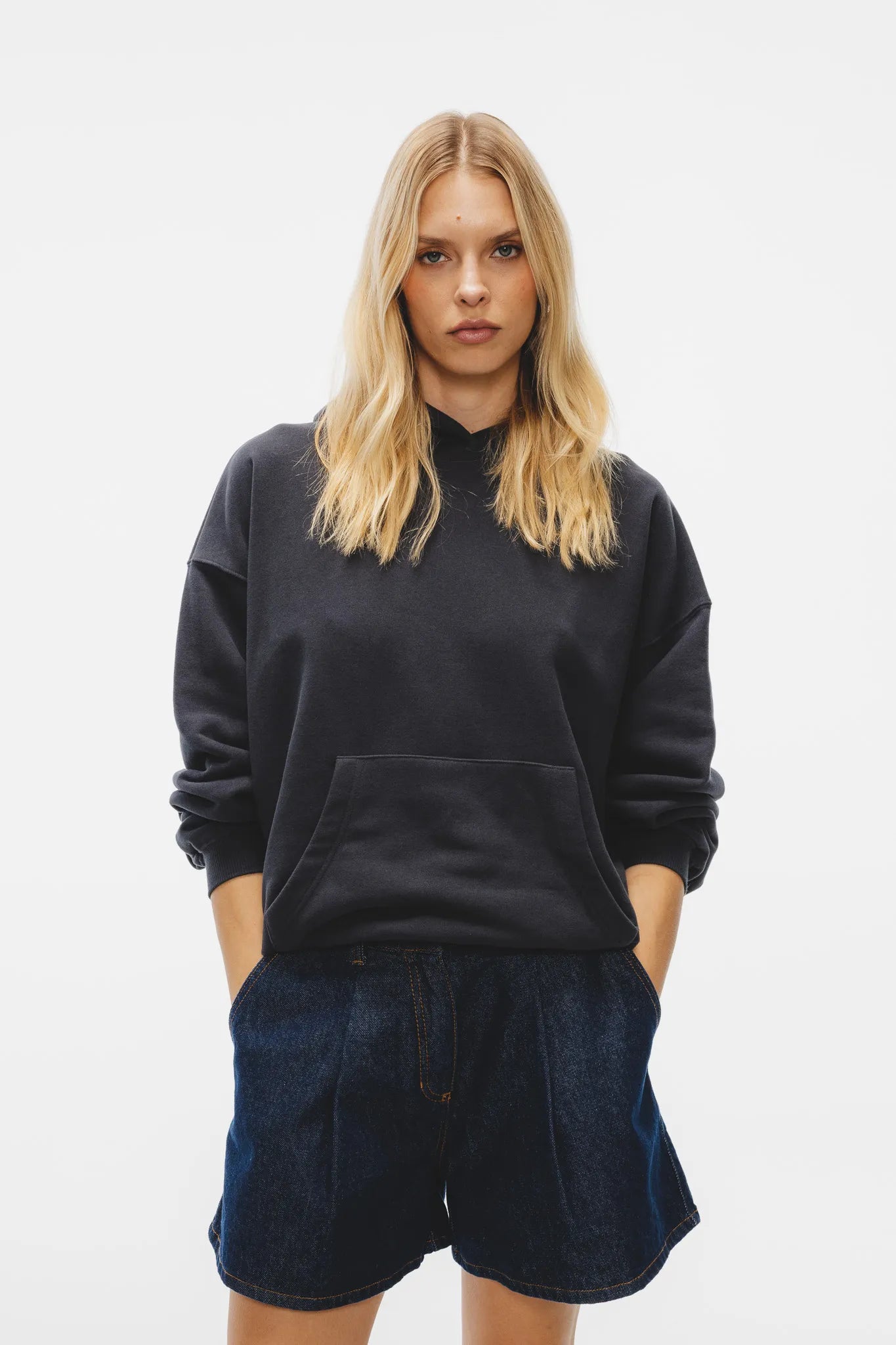 Spodenki Tesia Denim Granatowy