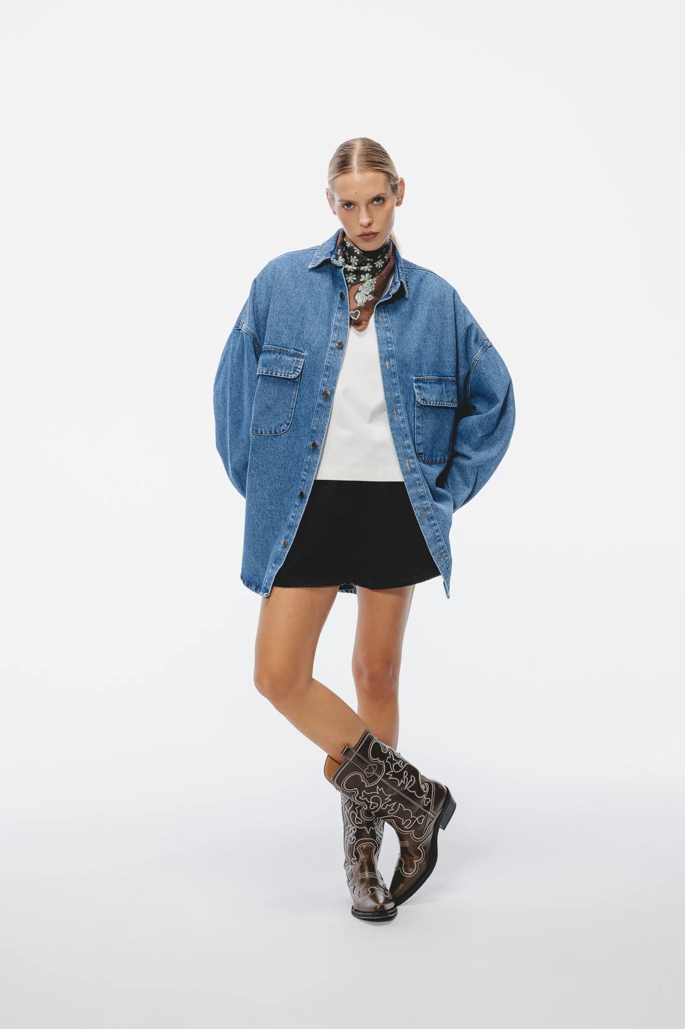 Katana Elfi Ciemny Niebieski