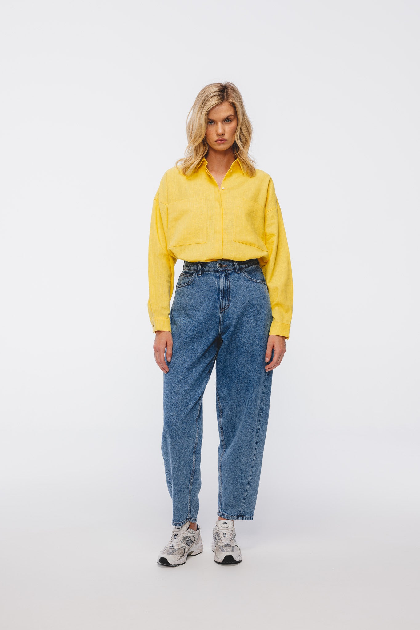 Koszula Luna Cytrynowy