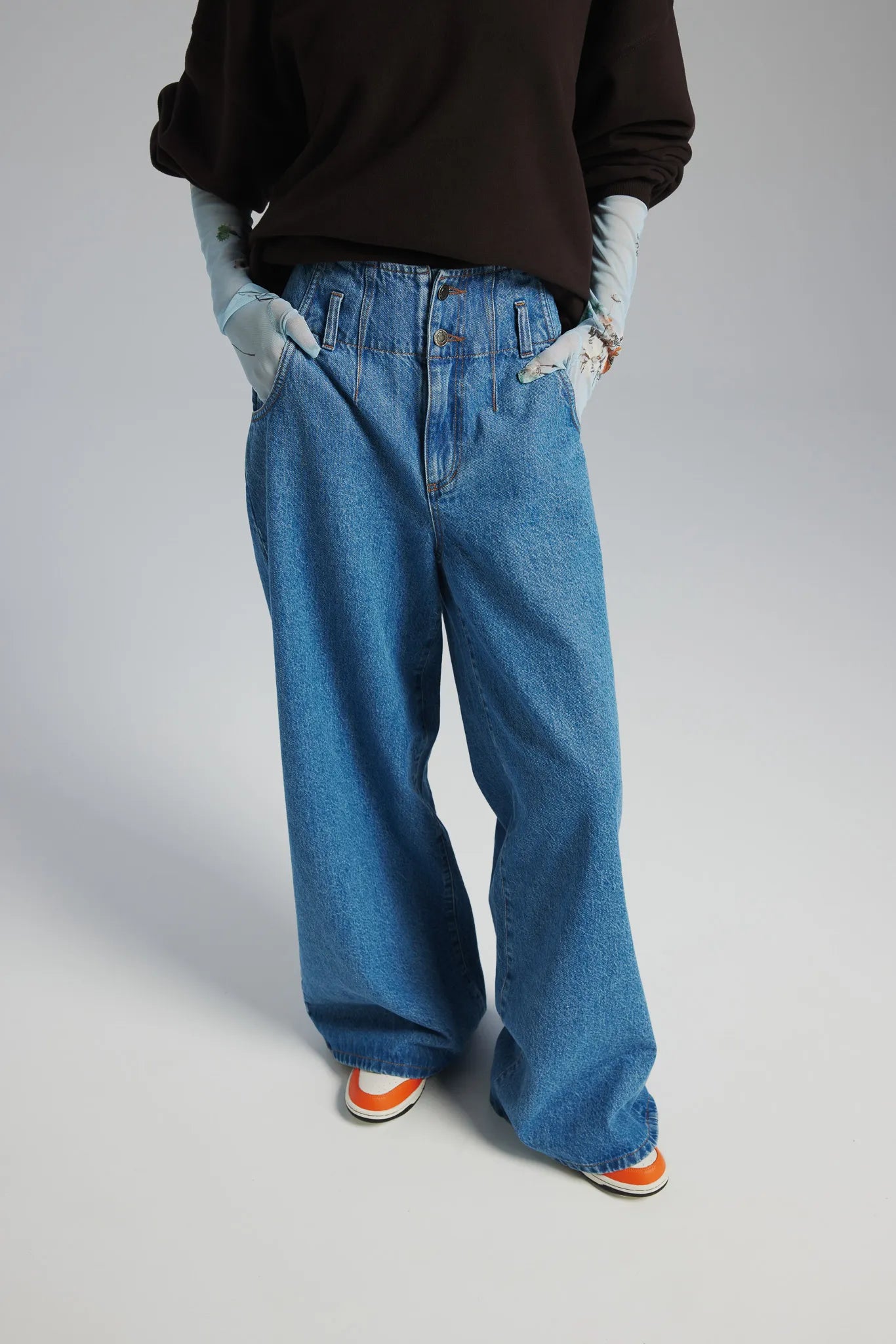 Spodnie Francesca Niebieski