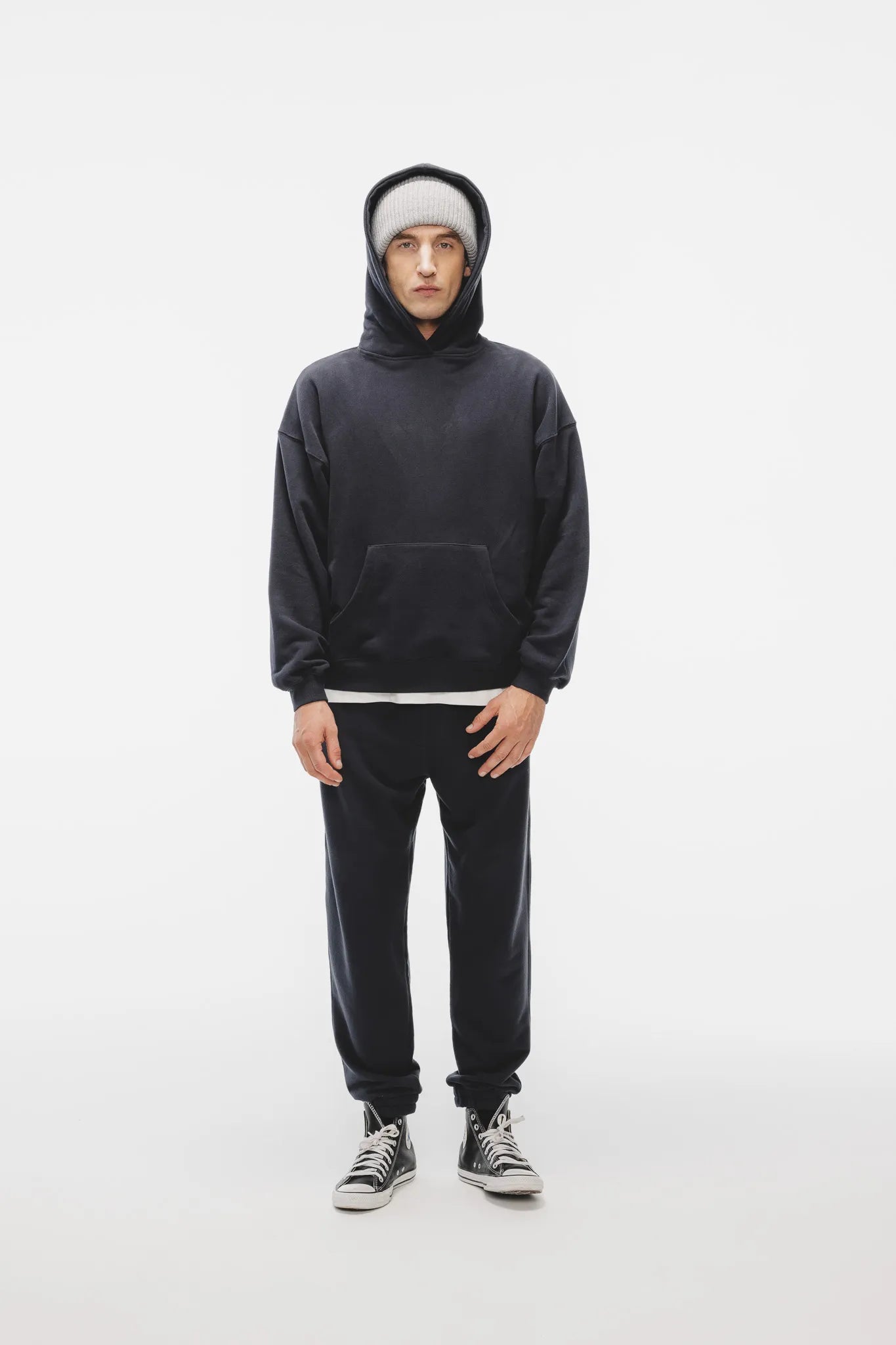 Spodnie Unisex Ciemny Grafit