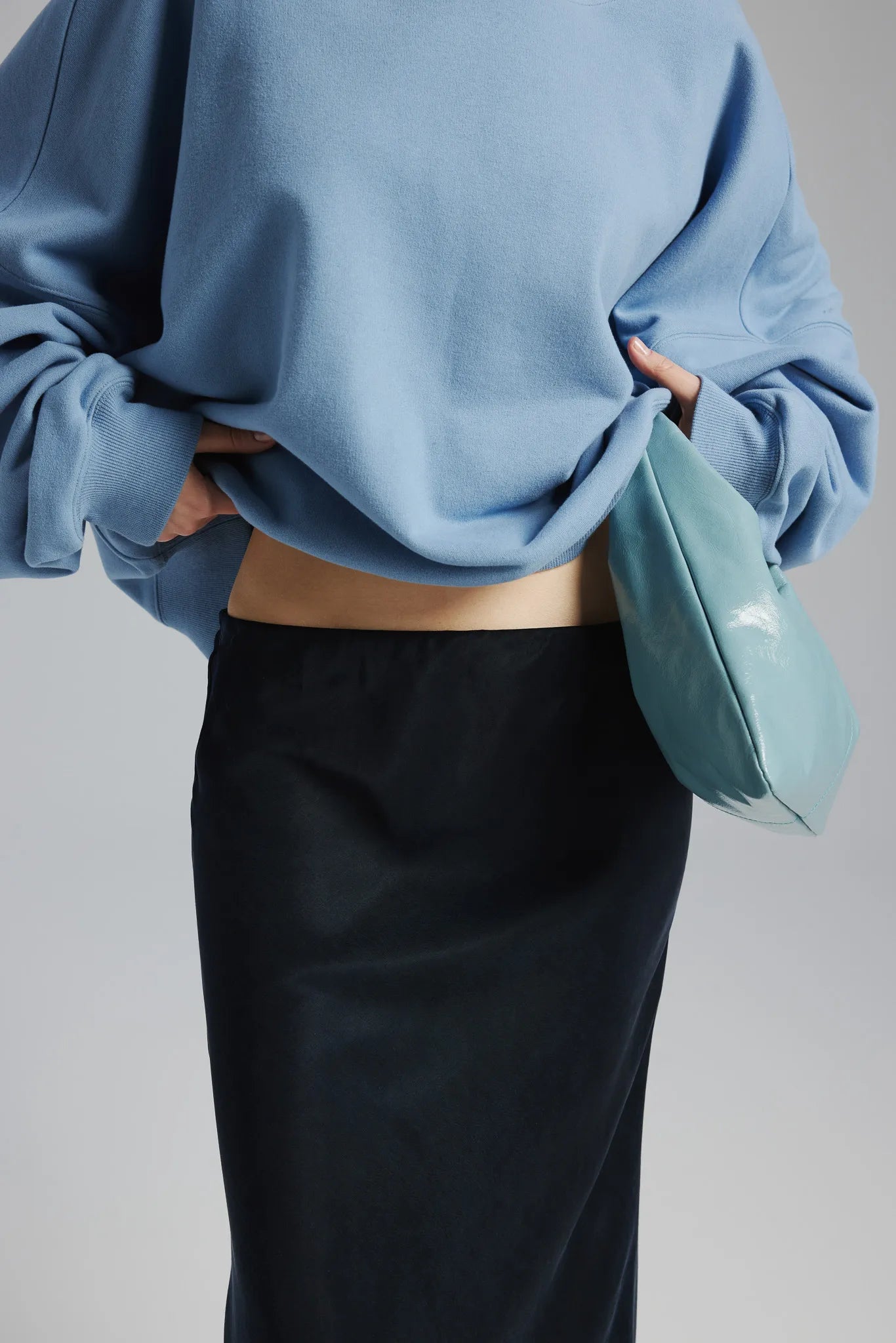 Spódnica Stefa Ciemny Grafitowy