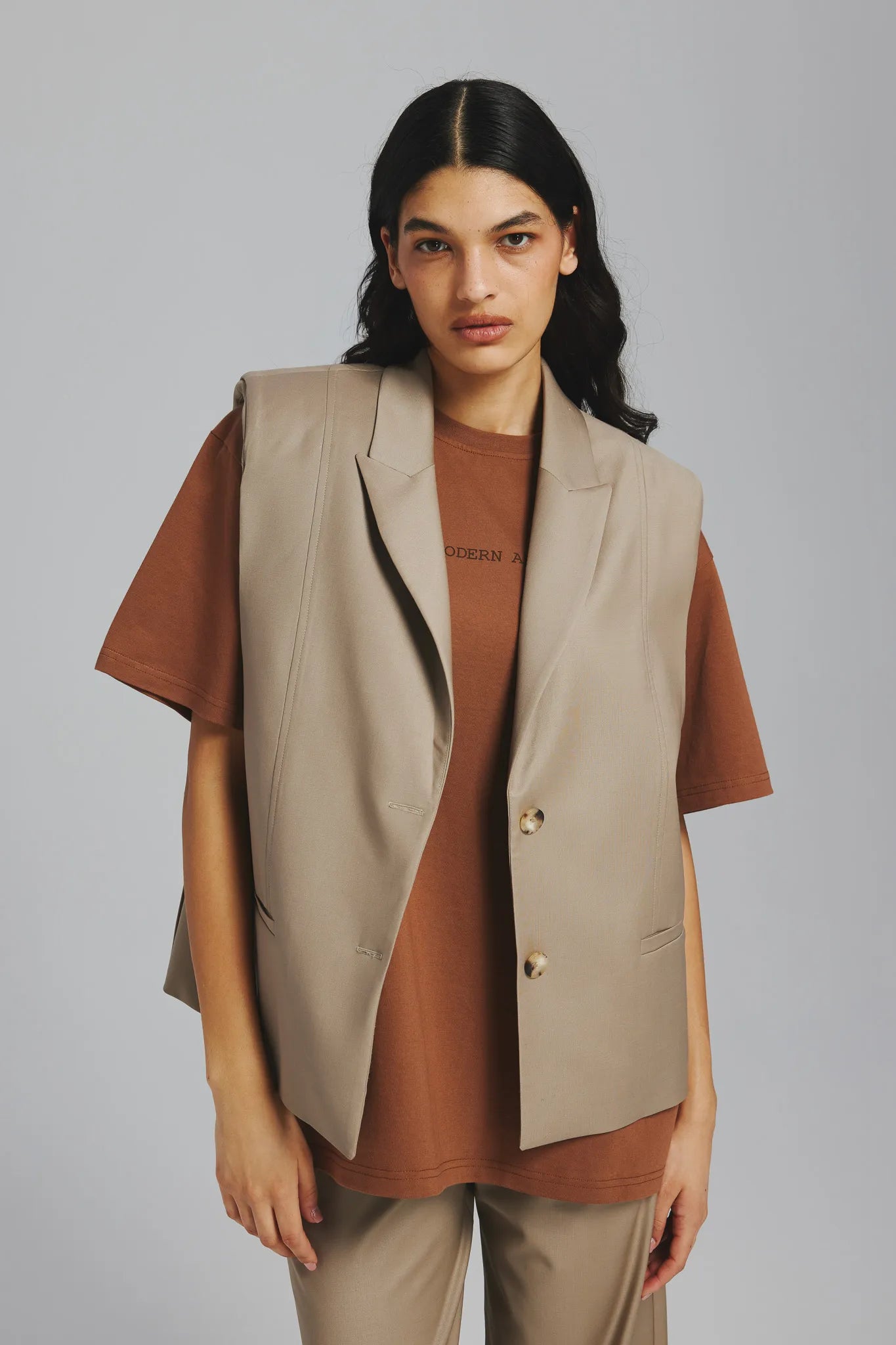 Kamizelka Fatima Beżowy