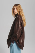 Katana Skórzana Elfi Czekoladowy