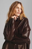 Katana Skórzana Elfi Czekoladowy