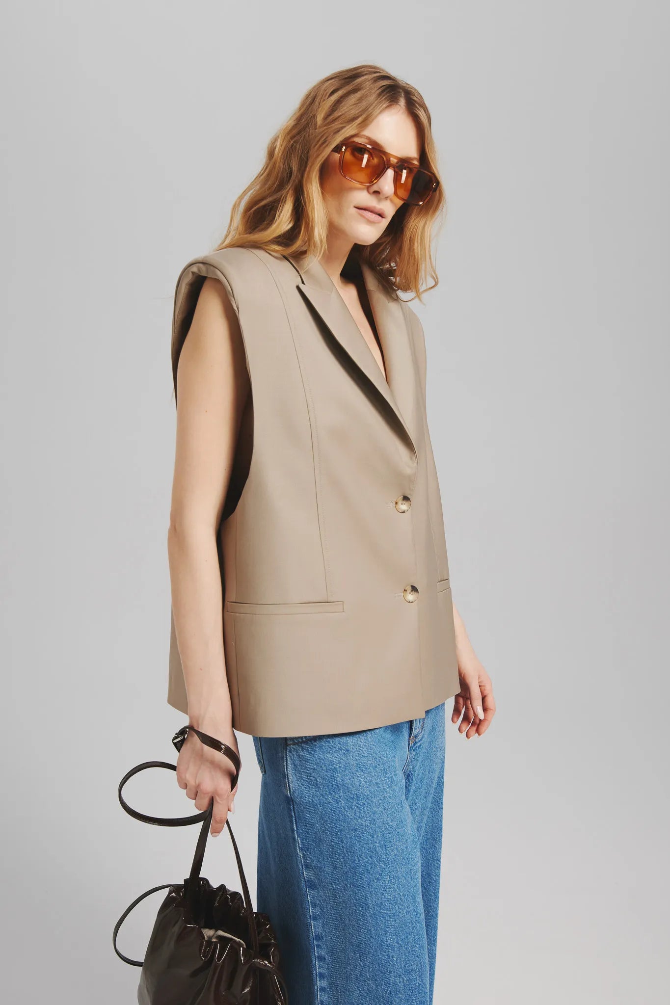 Kamizelka Fatima Beżowy