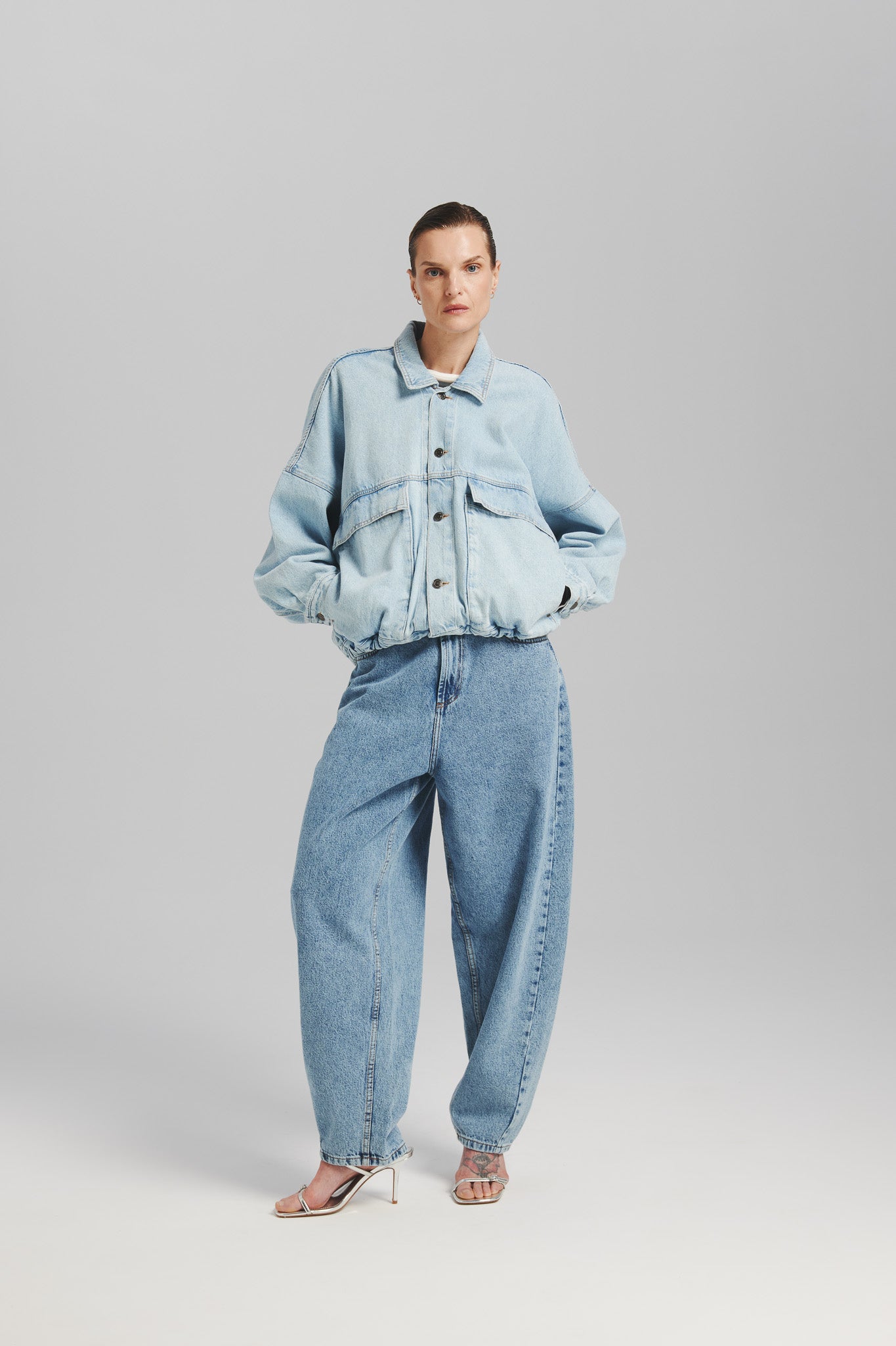 Kurtka Katarzyna Jasny Niebieski