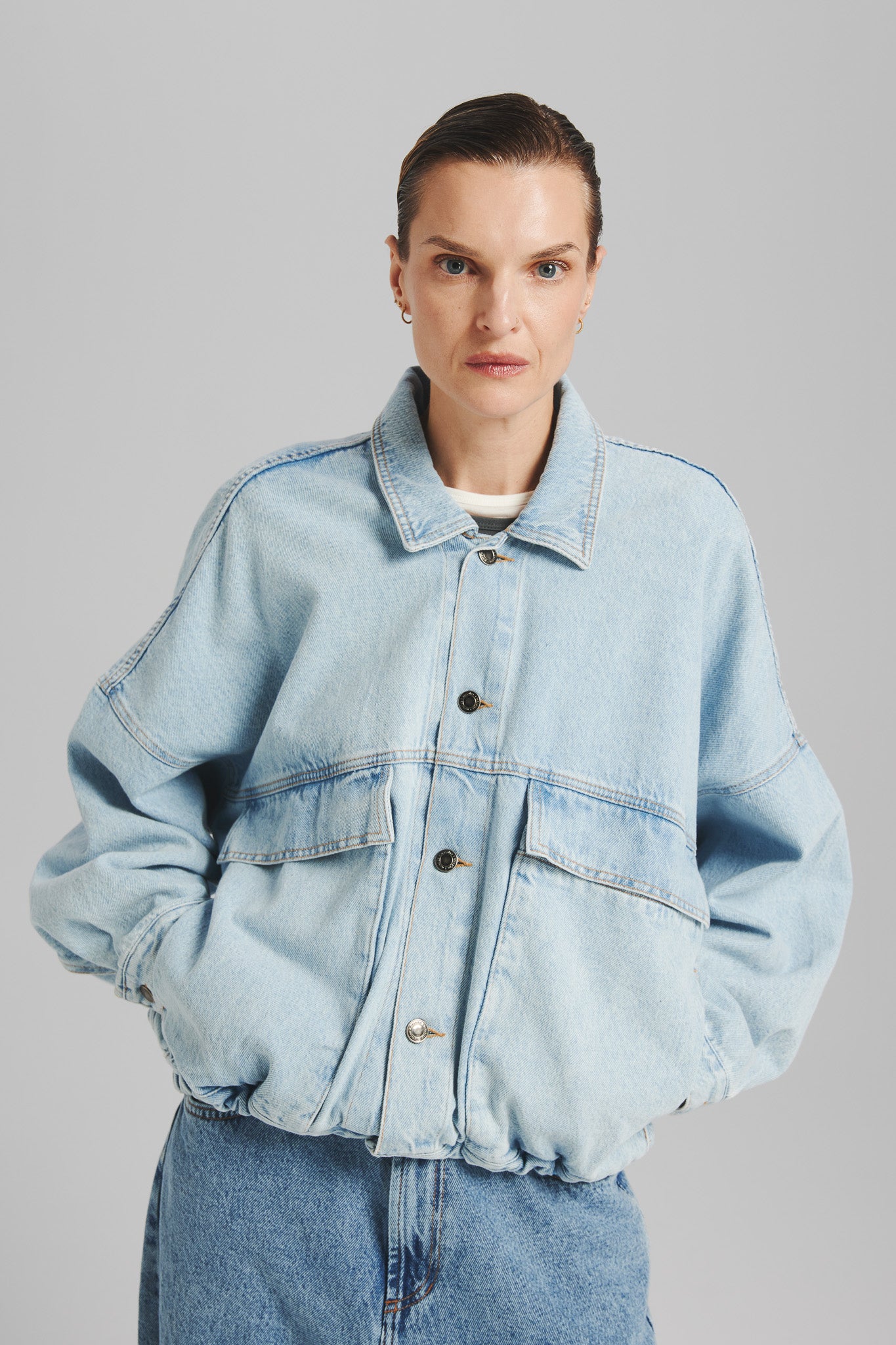 Kurtka Katarzyna Jasny Niebieski