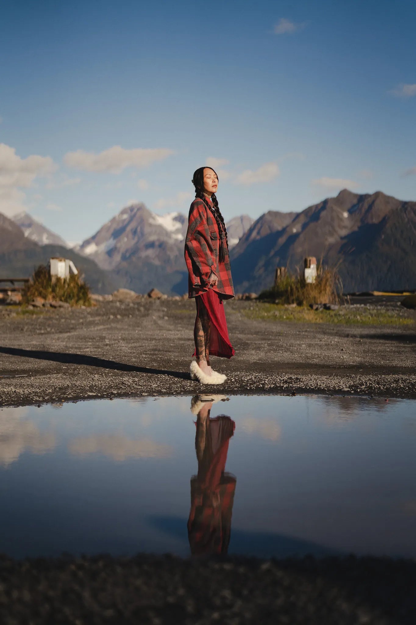 Spódnica Tamia Bordowy