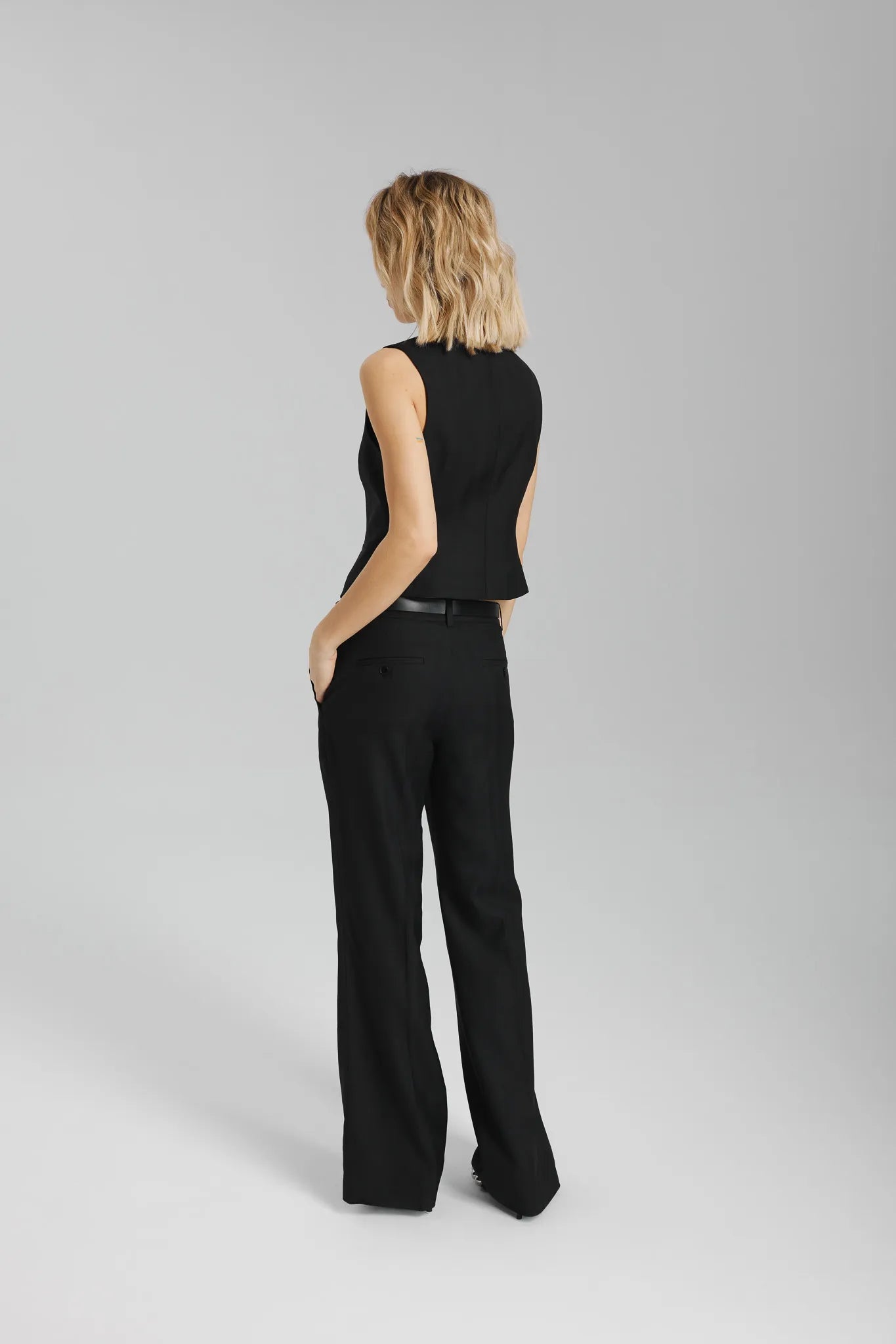 Spodnie Roxana Czarny