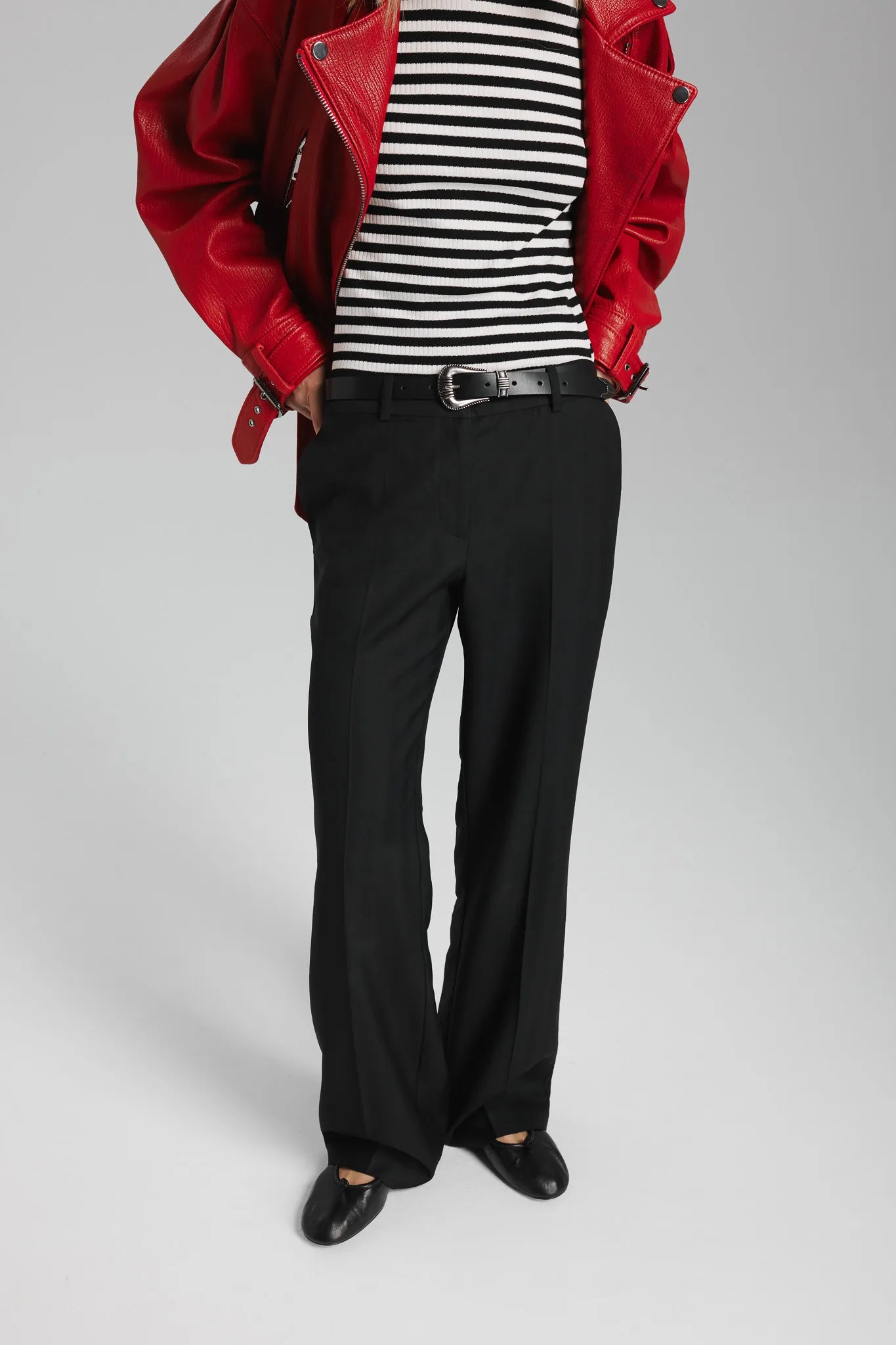 Spodnie Roxana Czarny