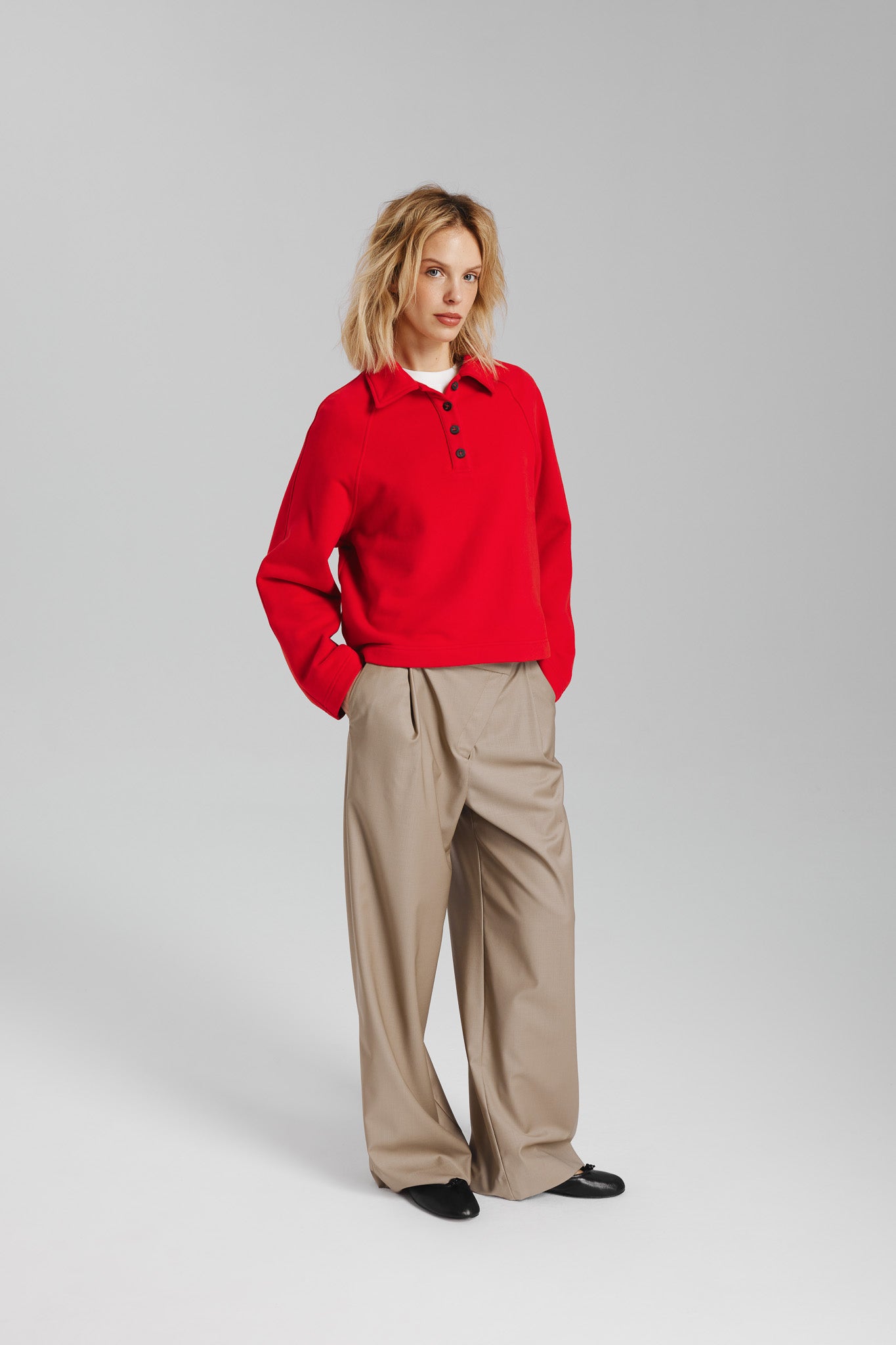Polo Olga Czerwony