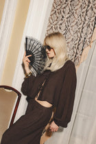 Koszula Papaya Czekoladowy