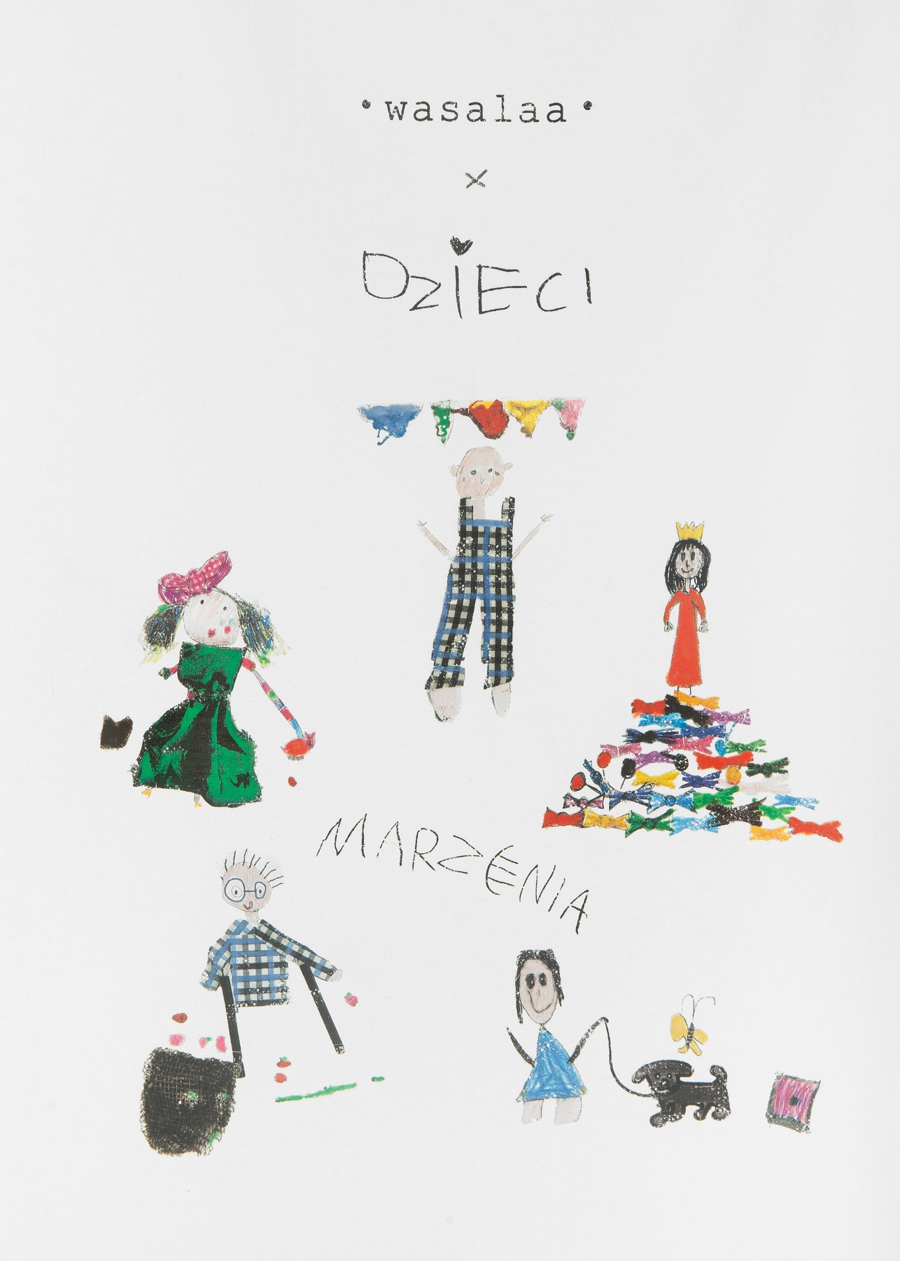 T-shirt unisex Jackie Print Kids Off-White