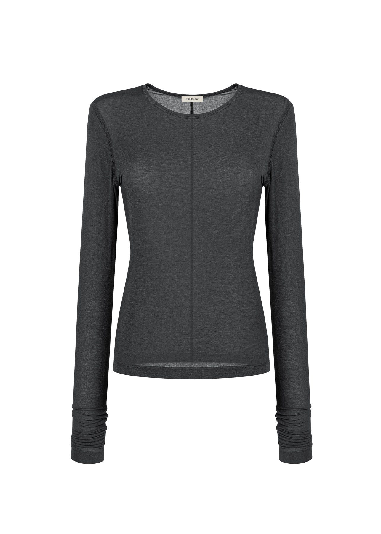 Longsleeve Hortensja Grafitowy