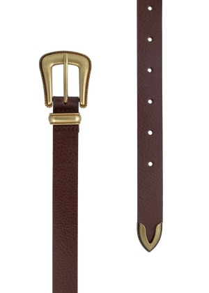 Pasek Bibiana Classic Ciemny Brąz