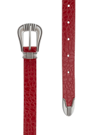 Pasek Bibiana Western Mini Czerwony